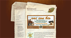 Desktop Screenshot of bioumbria-art.it